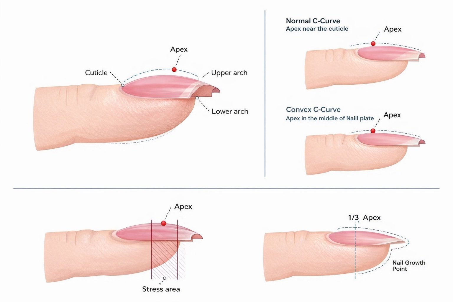What is nail apex and why it matters